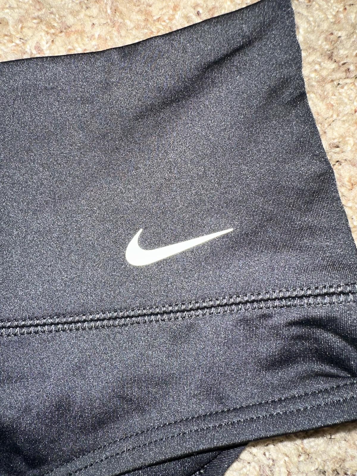 Nike Nike Women's Essential High Waisted Black Swimsuit With Zipper Pocket Size ONE SIZE - 2 Thumbnail
