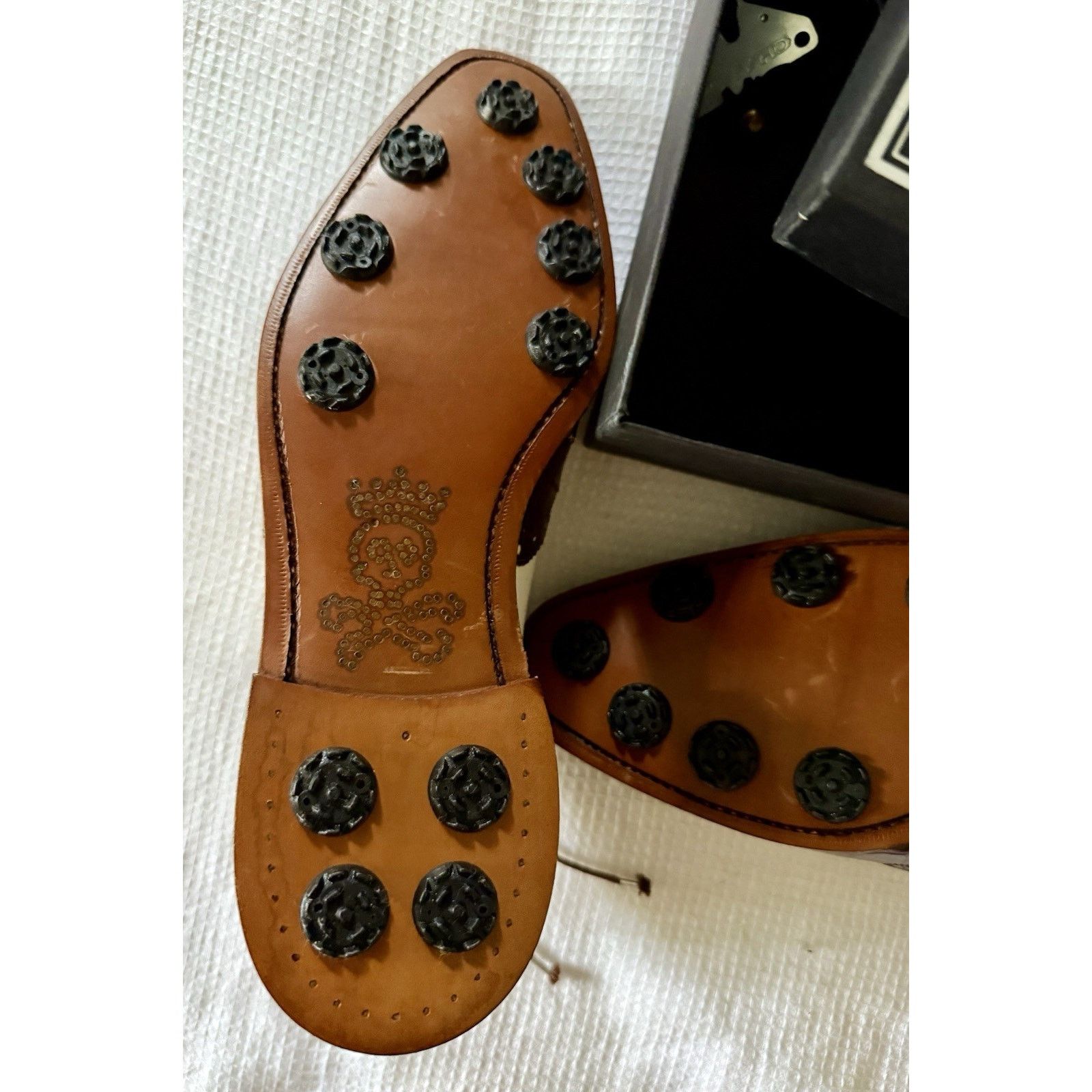 Barker Black Barker Black Crocodile Golf Spectator Suede $3250US England Size US 8.5 / EU 41-42 - 6 Thumbnail