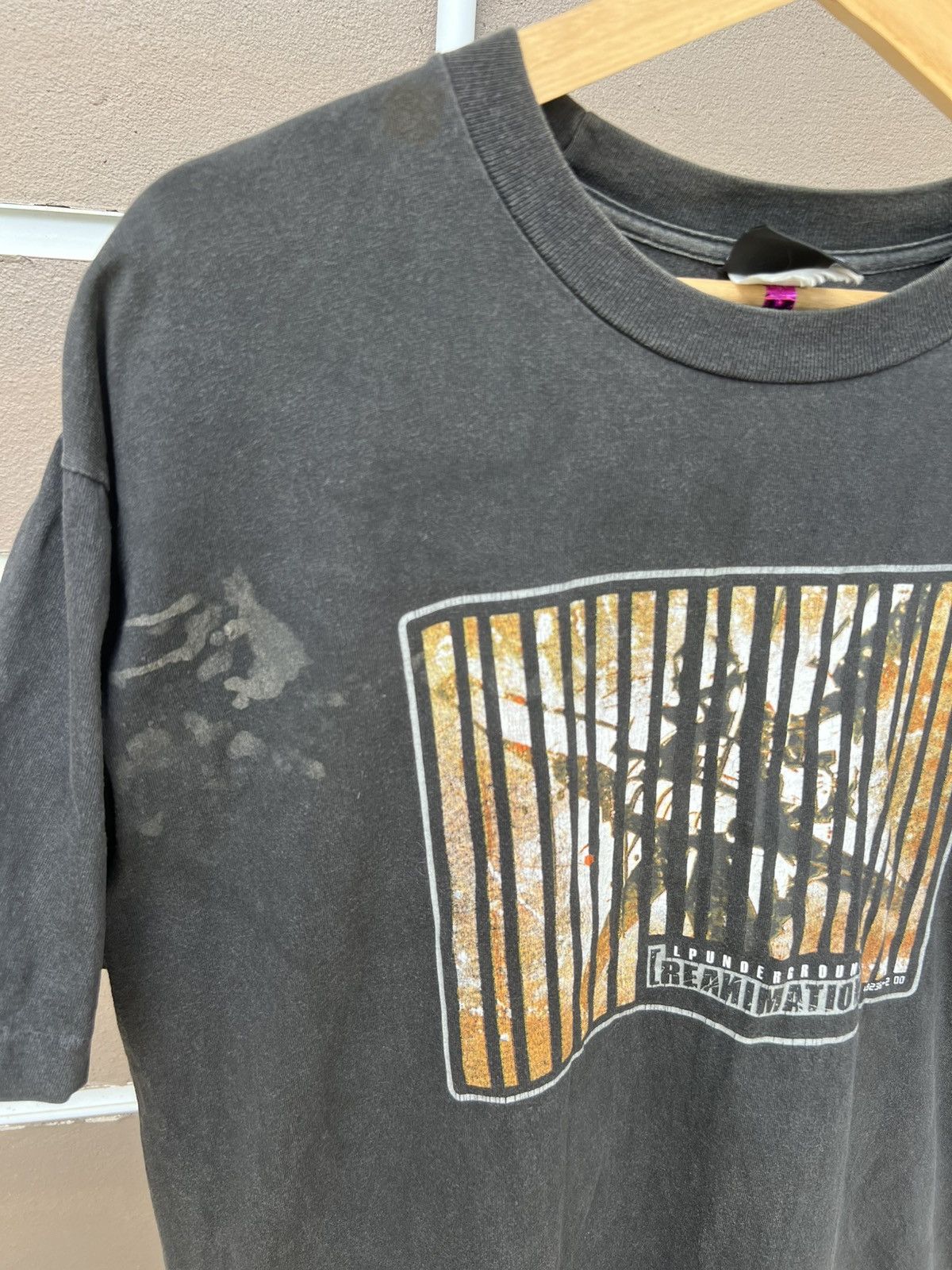 Band Tees 2002 OG LINKIN PARK UNDERGROUND REANIMATION TRASH FADED TEE Size US XL / EU 56 / 4 - 2 Thumbnail