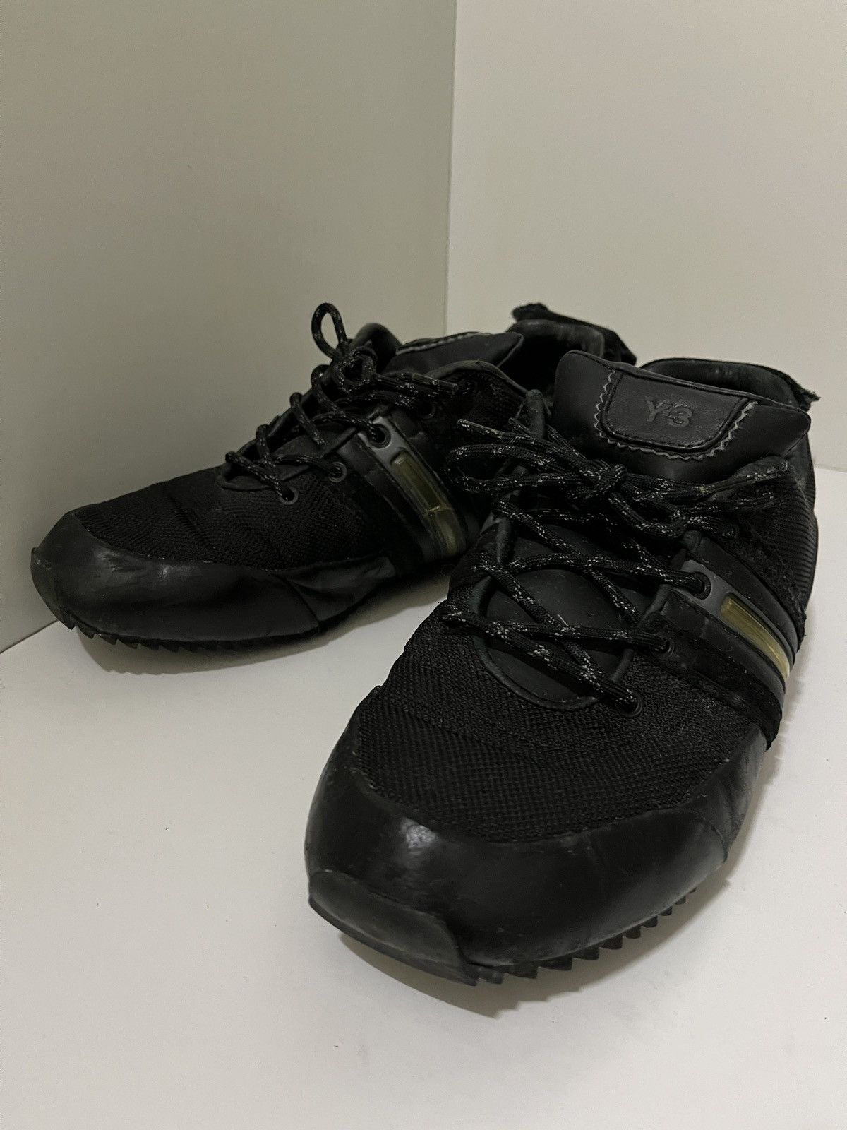 Adidas × Y-3 Adidas Y-3 Yohji Yamamoto Sprint 'Black' Size US 8.5 / EU 41-42 - 2 Thumbnail