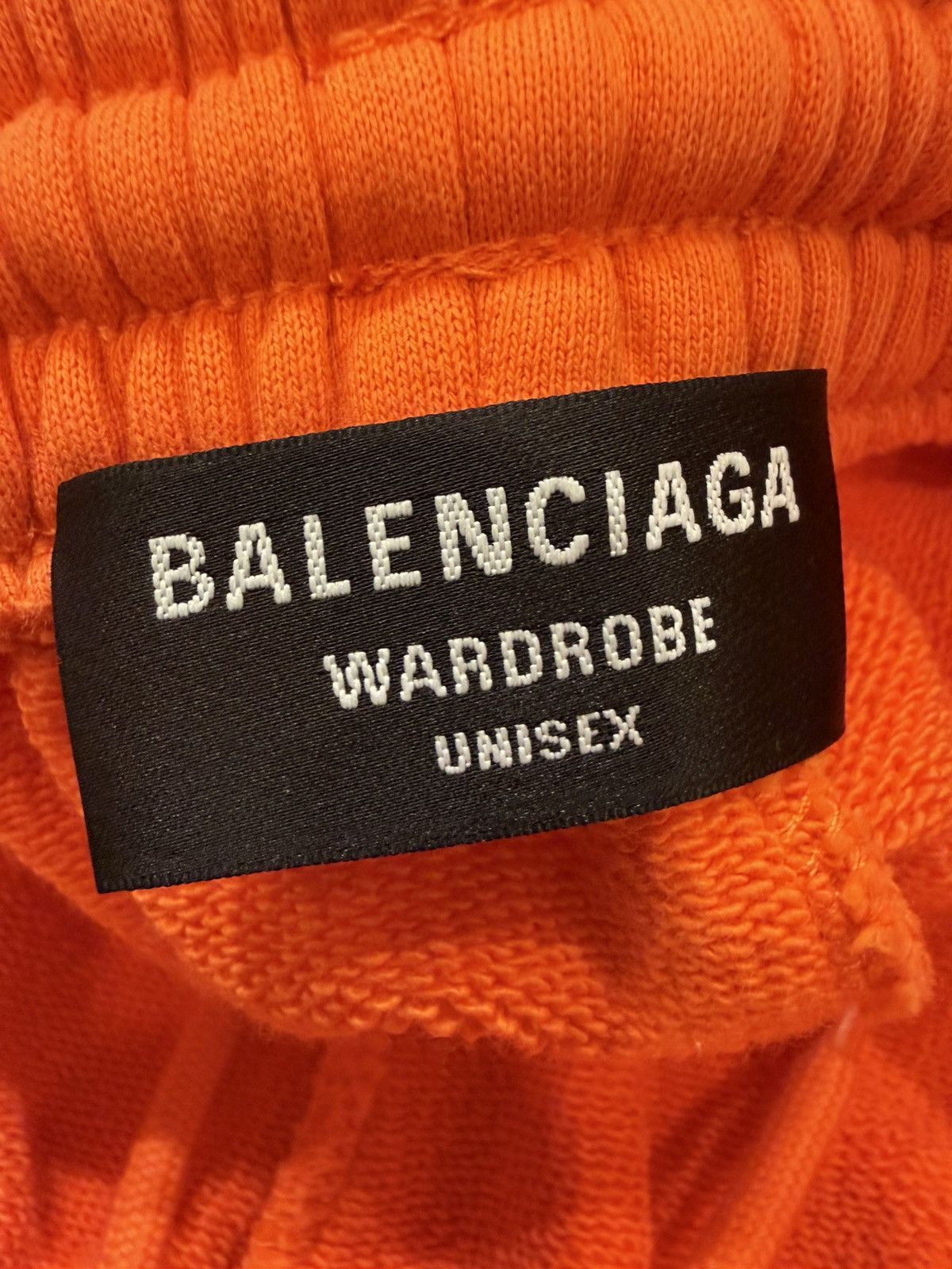 Balenciaga Balenciaga Sweatshorts - Orange Size US 32 / EU 48 - 3 Thumbnail