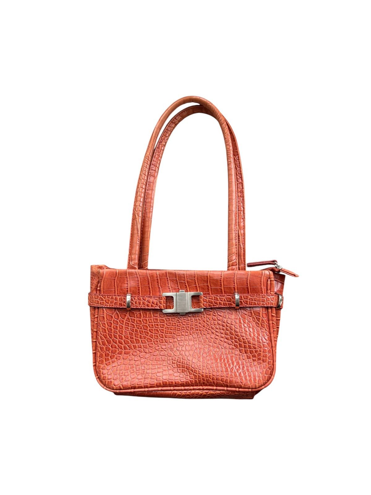 Vintage Vintage Crocodile Embossed Bag Size ONE SIZE - 1 Thumbnail
