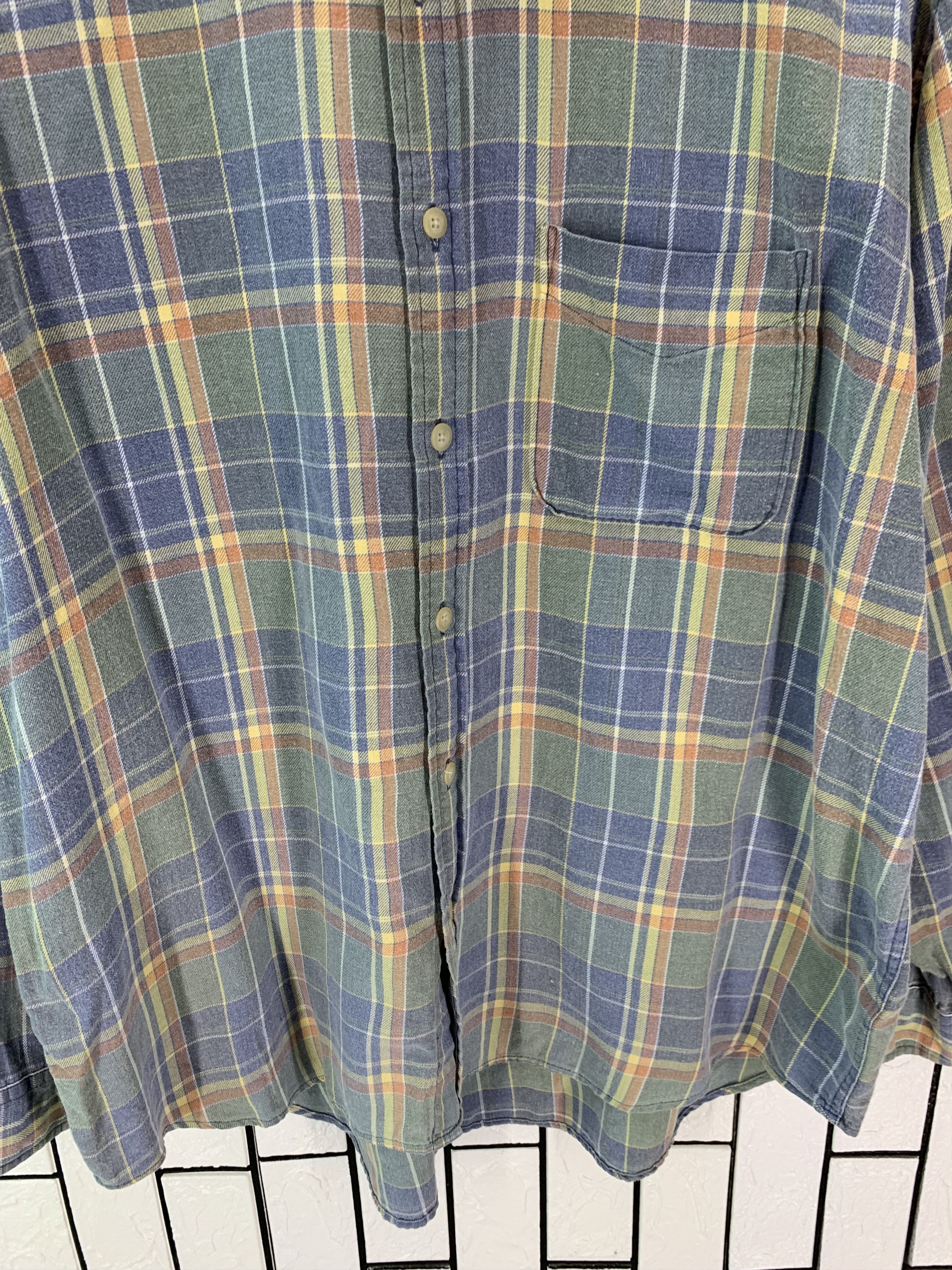 J.Crew Vintage J Crew Flannel Size US XL / EU 56 / 4 - 2 Thumbnail