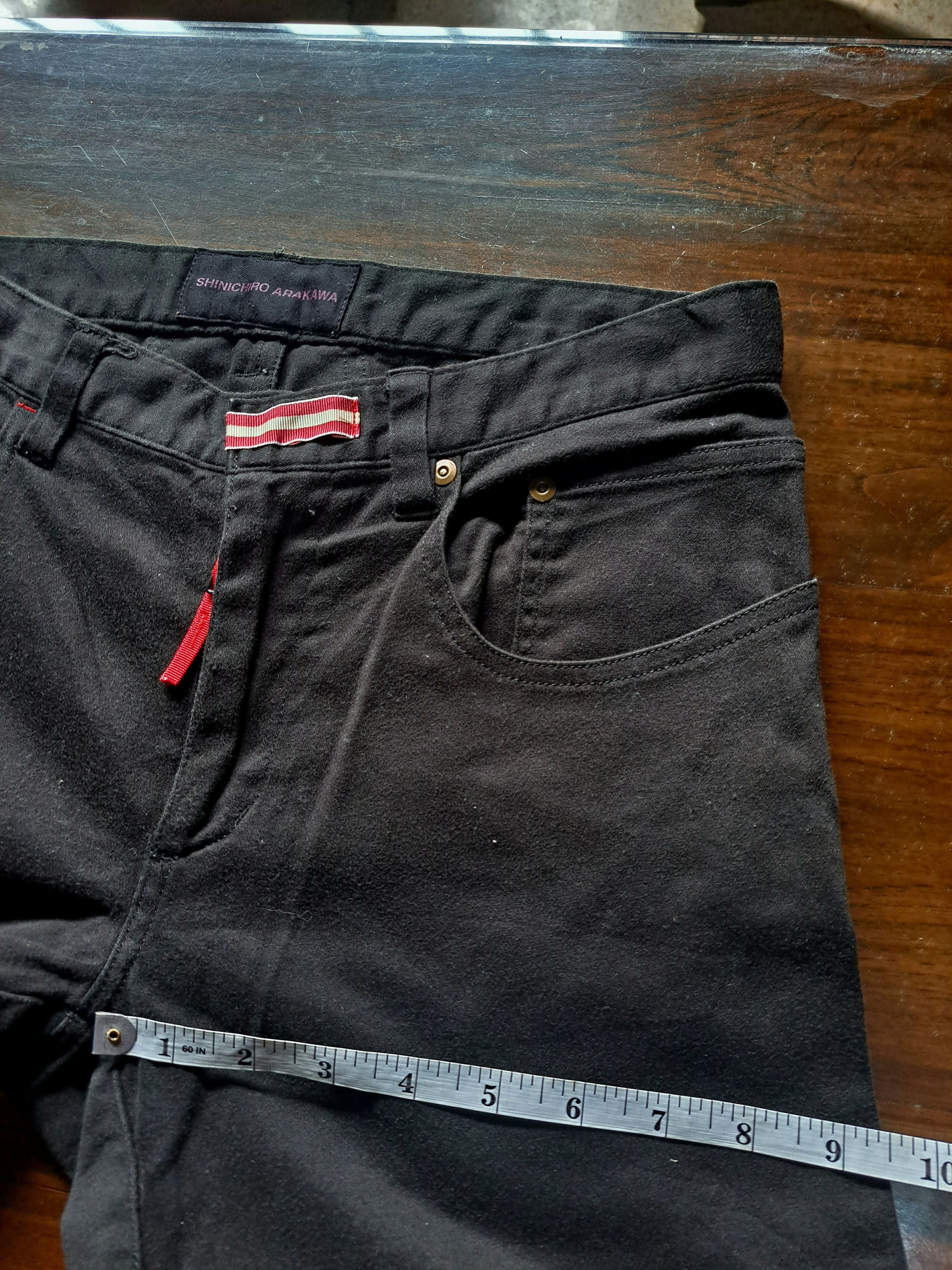SHINICHIRO ARAKAWA Shinichiro Arakawa Panelled Motorcycle Pants Mens Small Size US 30 / EU 46 - 15 Thumbnail