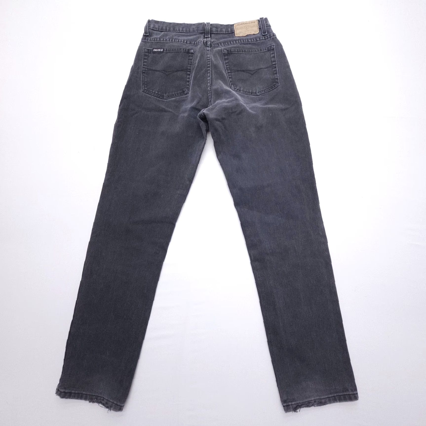 Jordache VINTAGE Jordache Jeans Size 31 Black High Rise Denim 90s Y2K 2000s Womens Size 24" / US 00 / IT 34 - 2 Thumbnail
