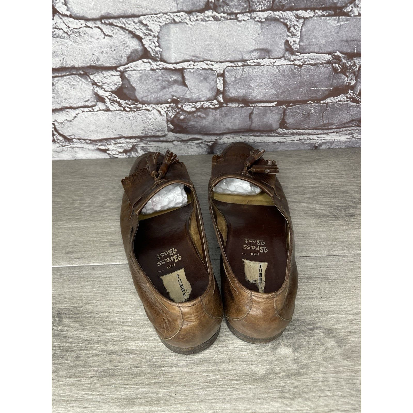 Moreschi Moreschi Brass Boot Brown Leather VTG Tassel Loafer Dress Sh Size US 8.5 / EU 41-42 - 5 Thumbnail