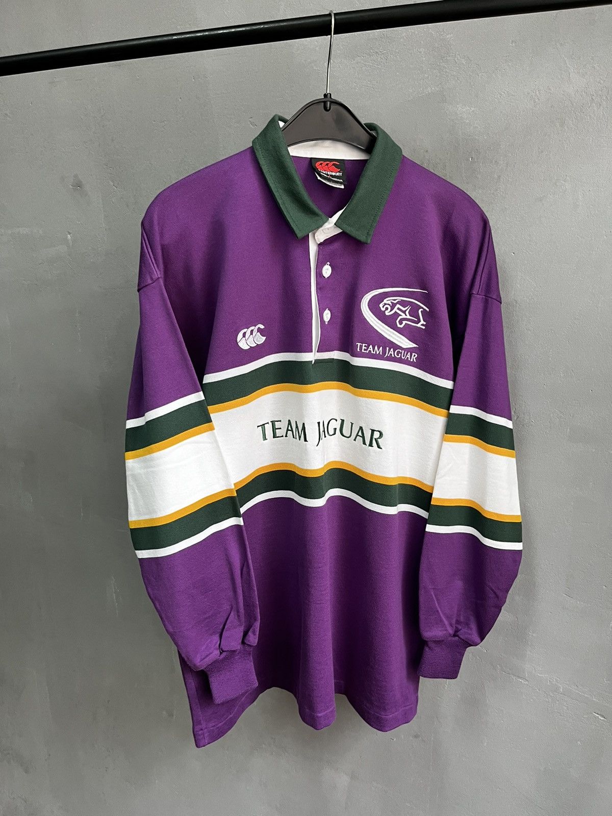 Canterbury of New Zealand × Vintage Rugby team jaguar Size US L / EU 52-54 / 3 - 4 Thumbnail