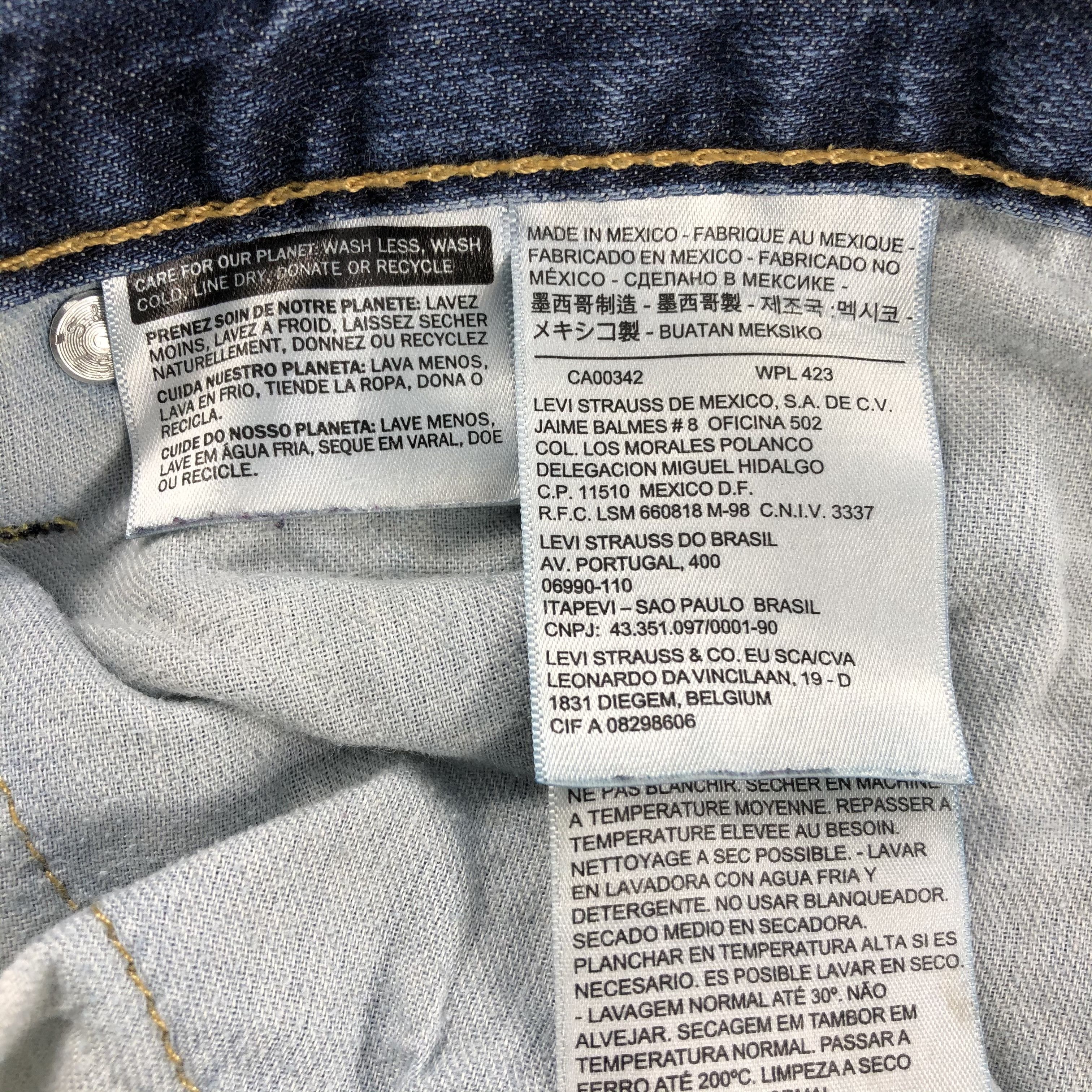 Levi's Vintage Levis 514 Jeans-JM1389 Size US 34 / EU 50 - 11 Thumbnail