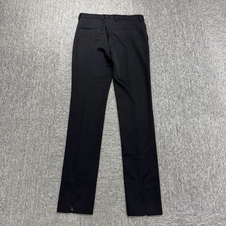 Louis Vuitton Louis Vuitton Black wool slacks pants Size US 44 / EU 60 - 5 Thumbnail