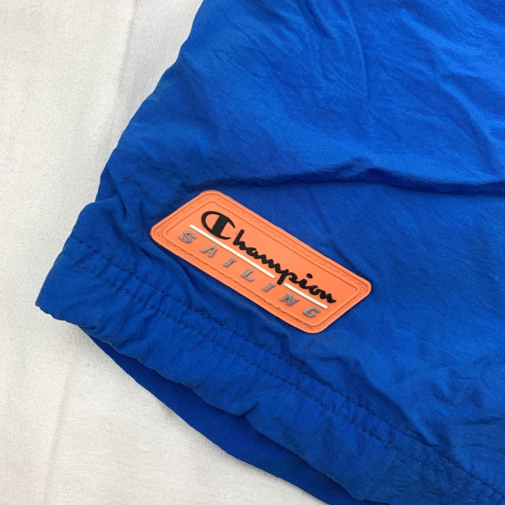 Champion Vintage Champion Sailing Swim Trunks Adult Large Blue Swim Suit Shorts 90s USA Size US 33 - 3 Thumbnail