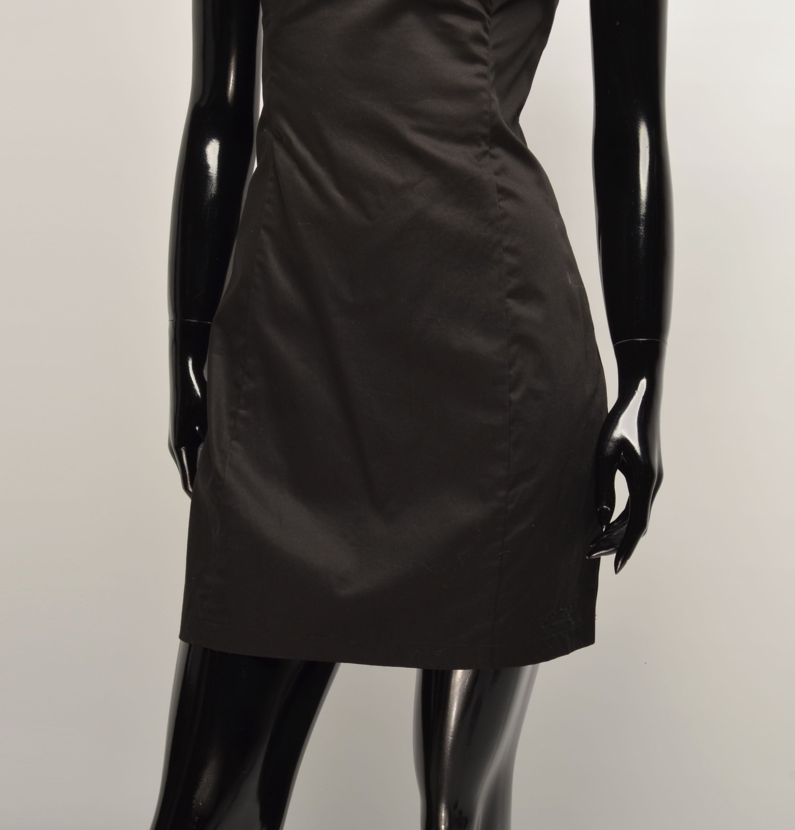 Miss Sixty Killah by Miss Sixty Y2K Strapless Bow Cocktail Mini Dress Size XL / US 12-14 / IT 48-50 - 3 Thumbnail