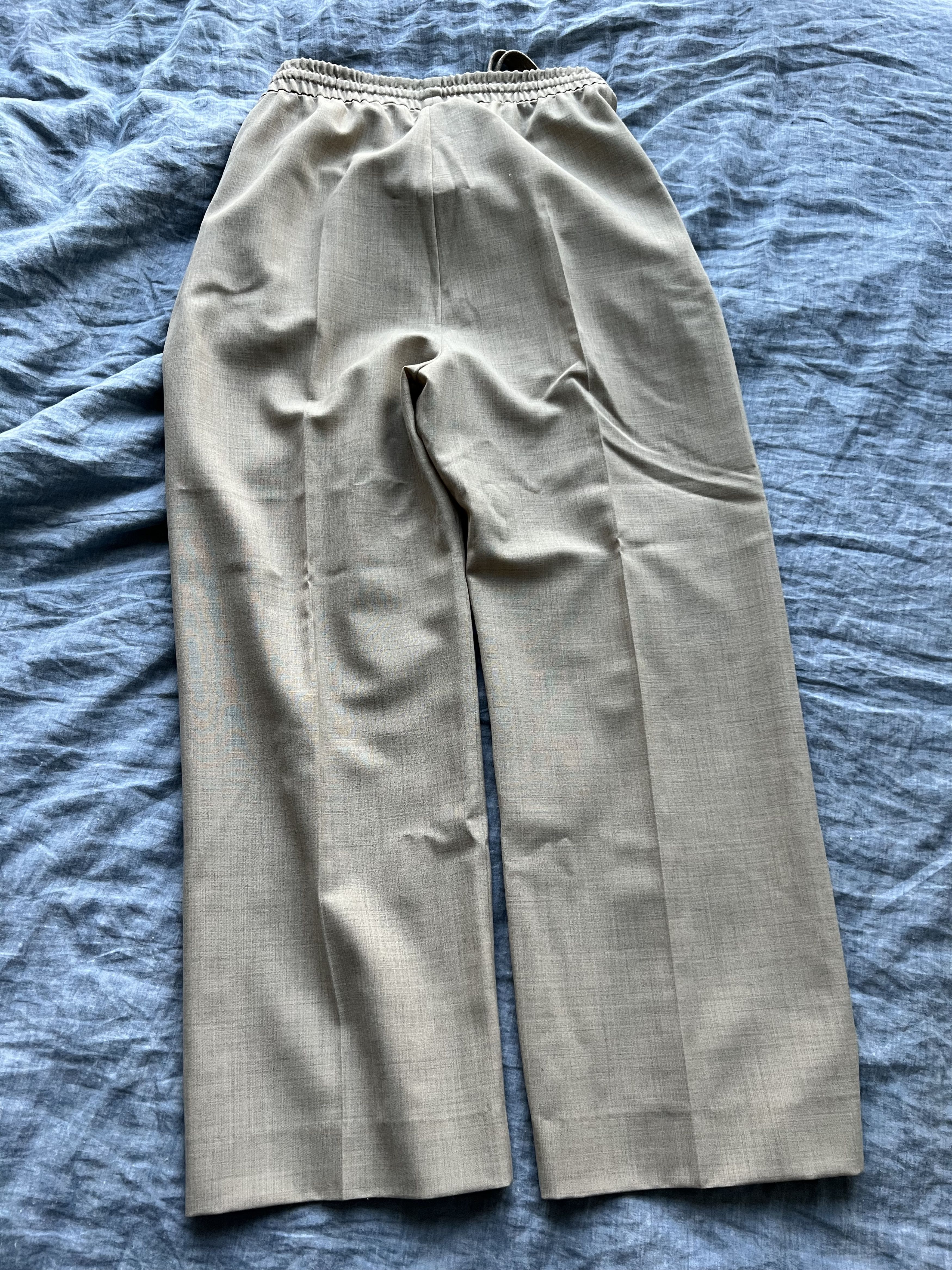 Fear of God 1265USD Drawstring Beige Wide-Leg Trousers Size 48R - 7 Thumbnail