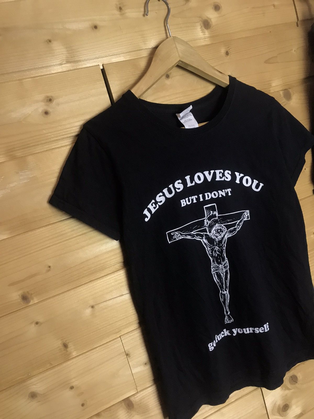 Vintage Jesus love you but I don’t humor t-shirt Size S / US 4 / IT 40 - 2 Thumbnail