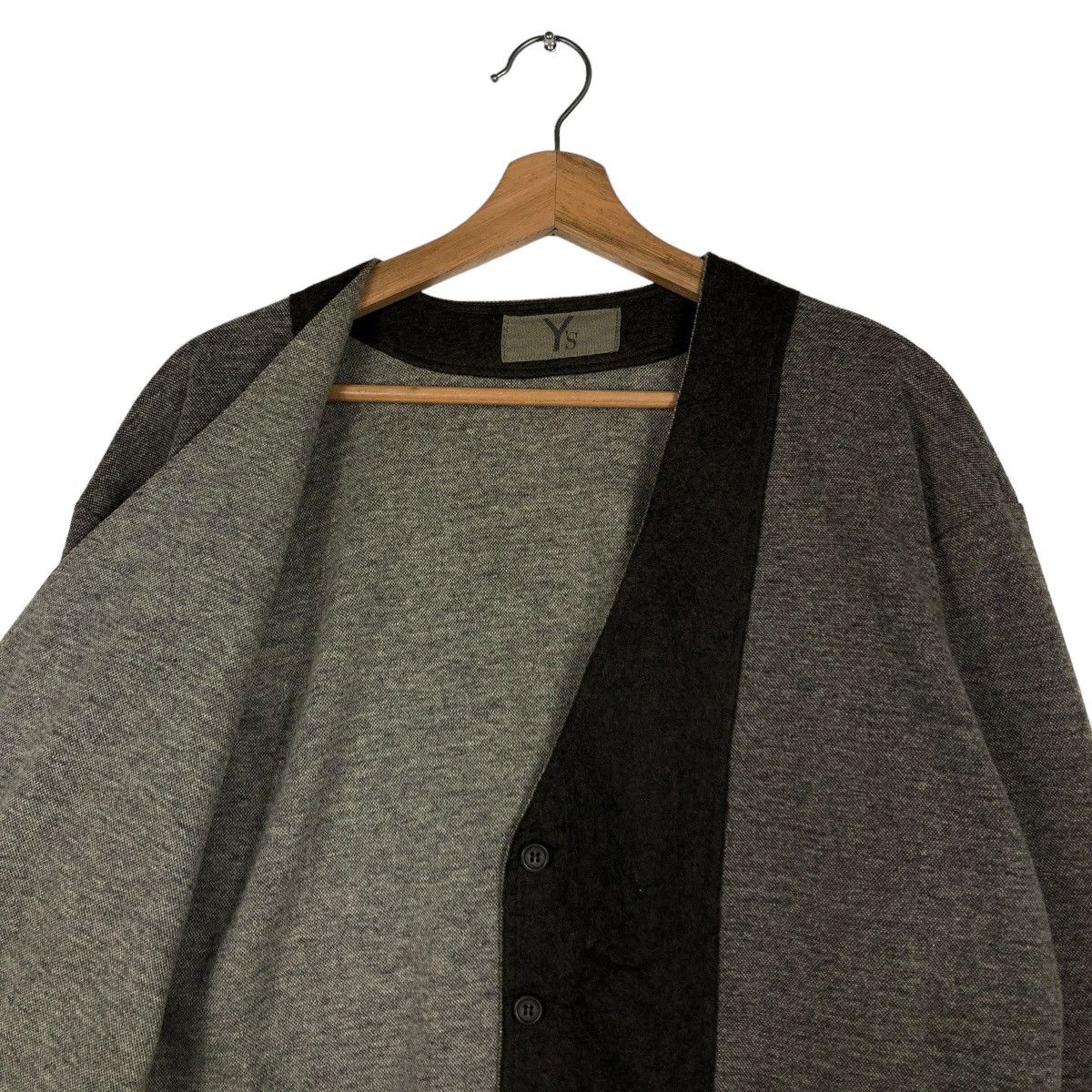 Yohji Yamamoto 🔥VINTAGE WOOL CROPPED BIKER JACKET Y’S YOHJI YAMAMOTO Size US M / EU 48-50 / 2 - 12 Thumbnail
