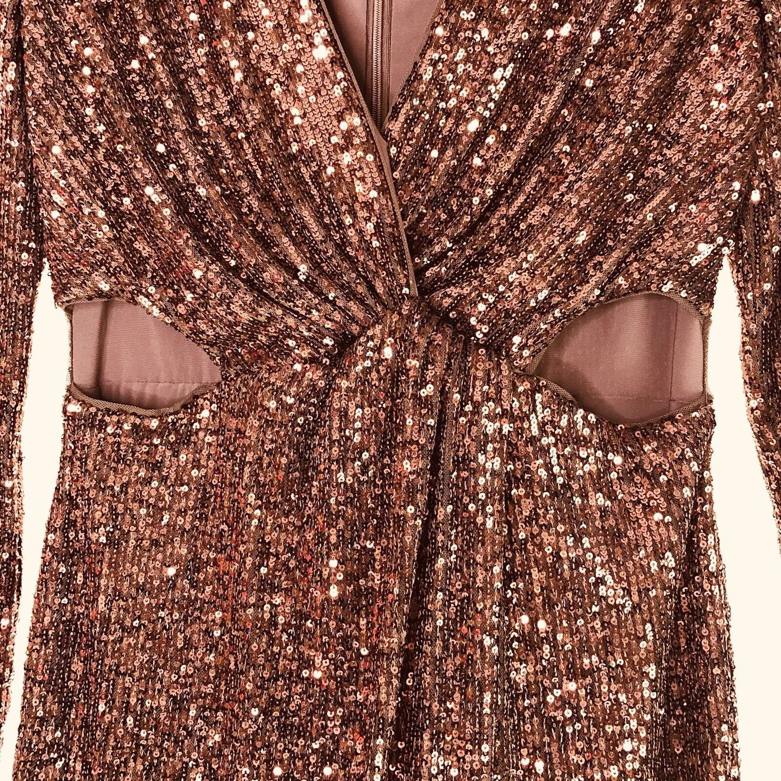 Ralph Lauren Ralph Lauren Sequinned Sheath Dress Size 4 Side-Cutout Size S / US 4 / IT 40 - 5 Thumbnail