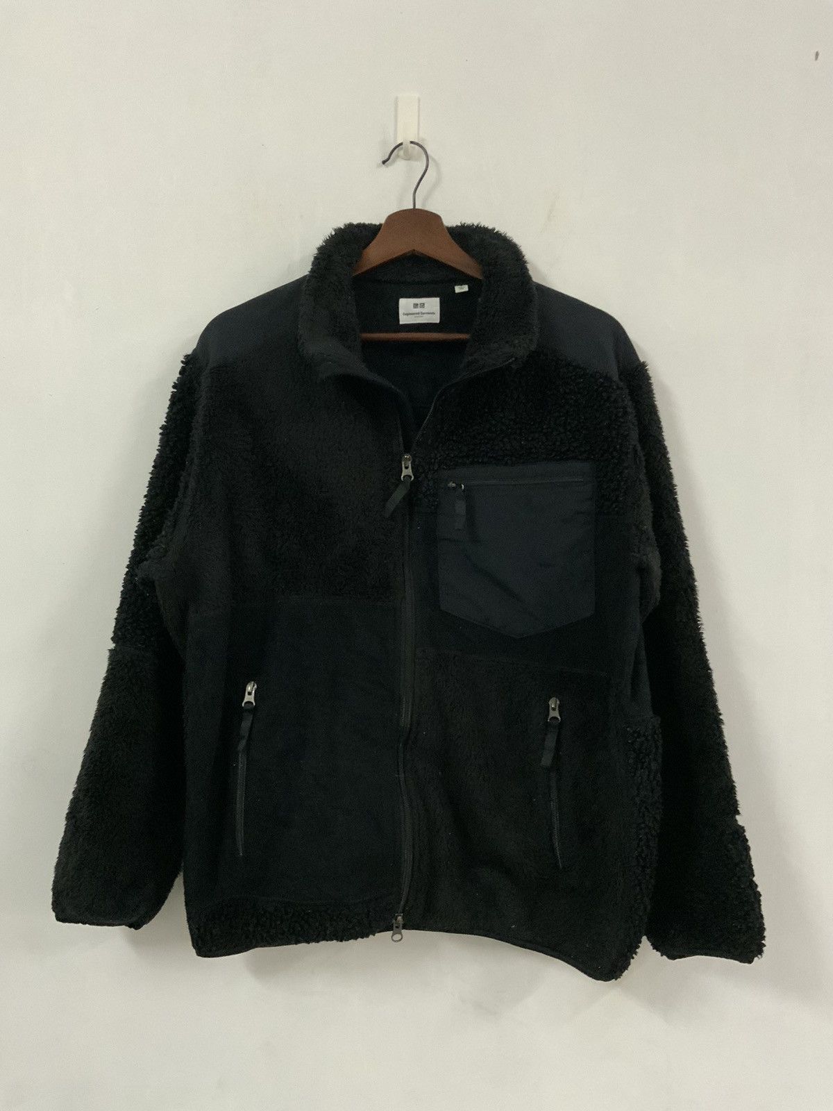 Engineered Garments × Uniqlo Uniqlo Engineered Garment Multipocket Mohair Fur Jacket Size US M / EU 48-50 / 2 - 1 Thumbnail