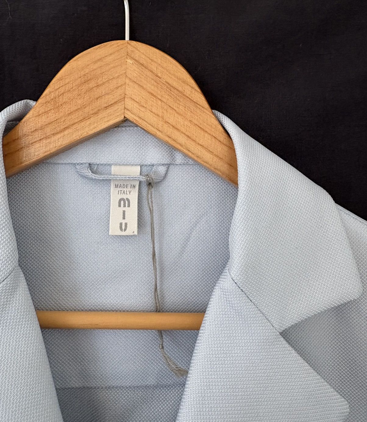 Miu Miu 1999aw light weight blazer with ribbed cuffs Size US M / EU 48-50 / 2 - 4 Thumbnail