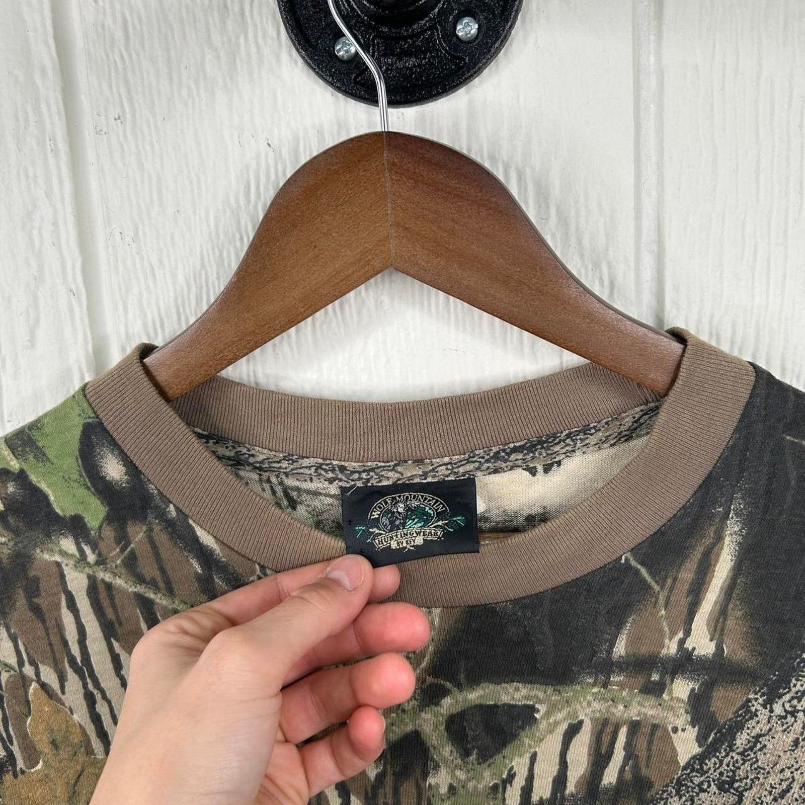 Other Vintage 90's Mossy Oak Long Sleeve Camo Tee X-Large Size US XL / EU 56 / 4 - 3 Thumbnail