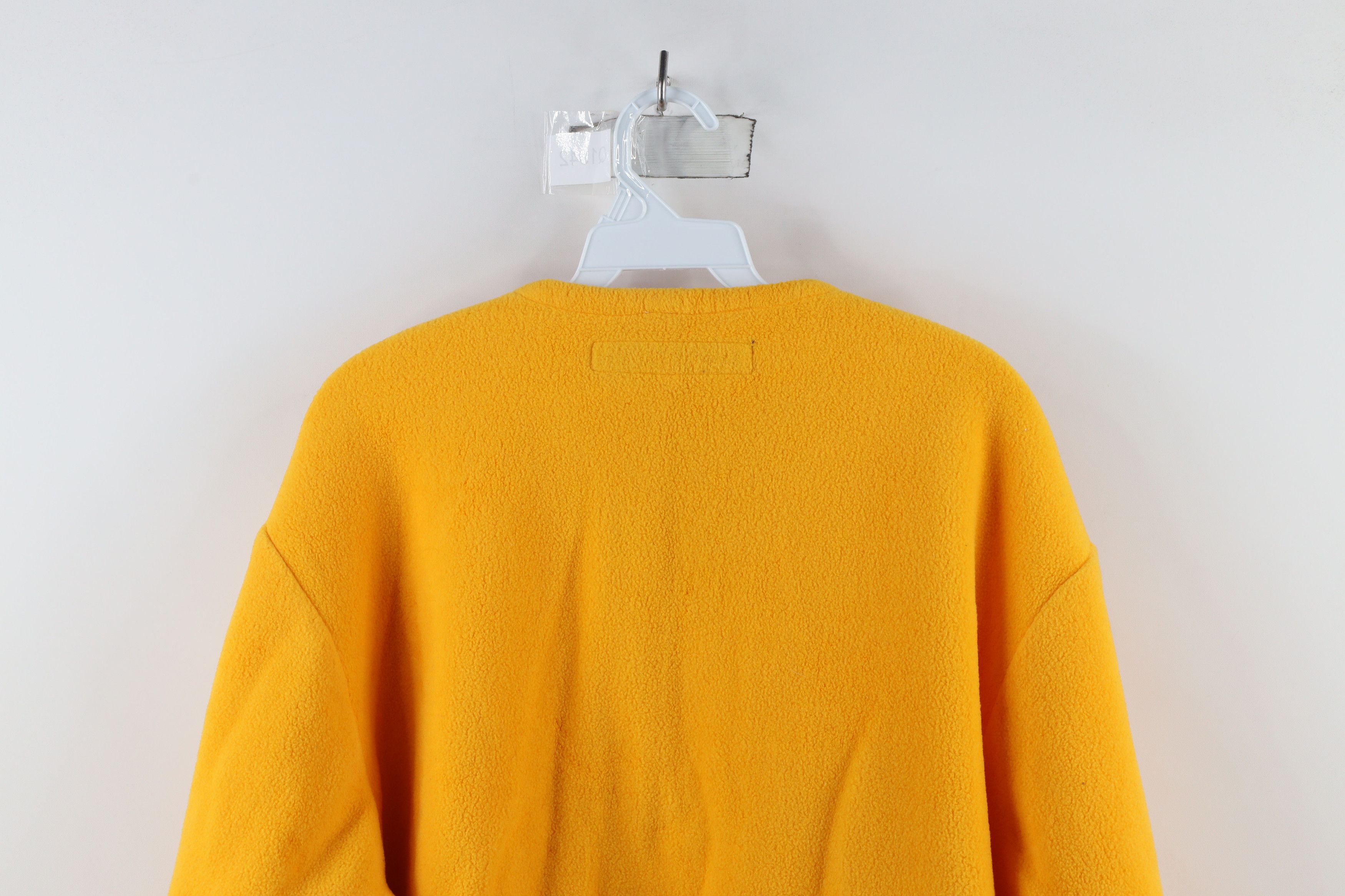 Vintage Vintage 90s Streetwear Blank Fleece V-Neck Sweater USA Size S / US 4 / IT 40 - 9 Thumbnail