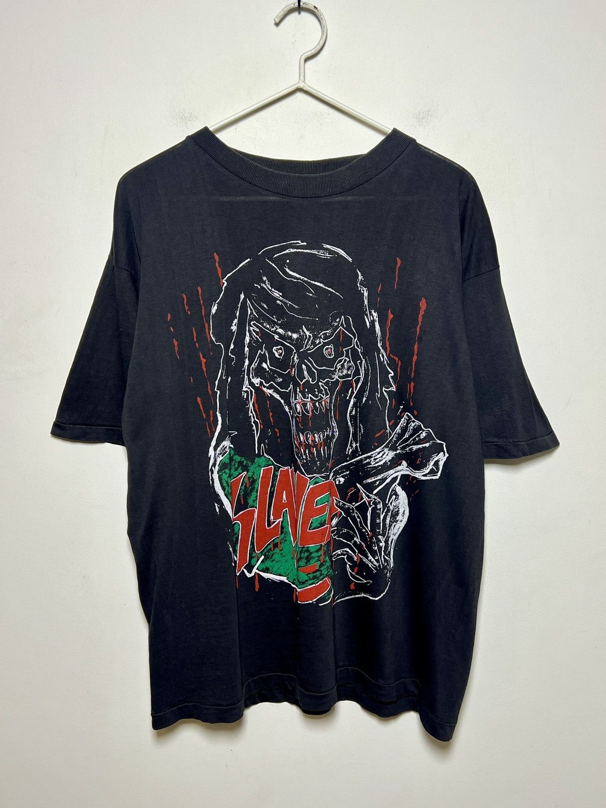 Slayer slayer single stitch archive 90s t shirt Size US M / EU 48-50 / 2 - 1 Thumbnail