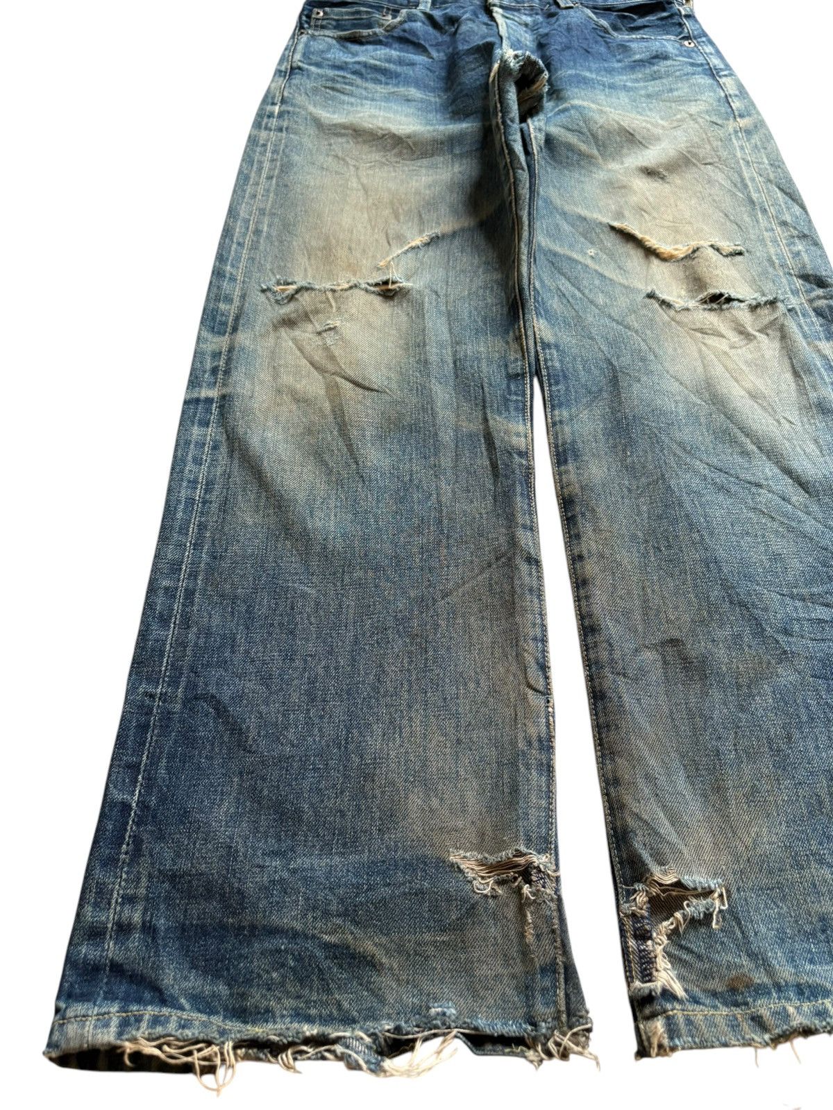 Levi's Vintage 80s Levis 503 BXX Big E Distressed Baggy Jean Size US 31 - 6 Thumbnail
