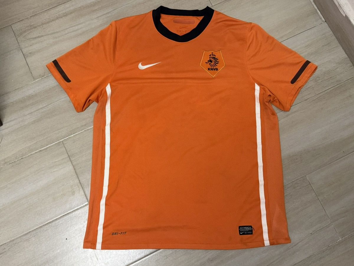 Nike Nike Netherlands 2010 Jersey Size US L / EU 52-54 / 3 - 1 Thumbnail