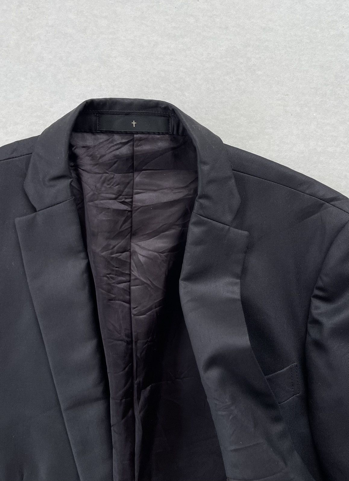 If Six Was Nine × Japanese Brand 🔥RARE🔥 THE TWELVE MEN'S SUPER BLACK TAILORED BLAZER/JACKET Size US S / EU 44-46 / 1 - 8 Thumbnail
