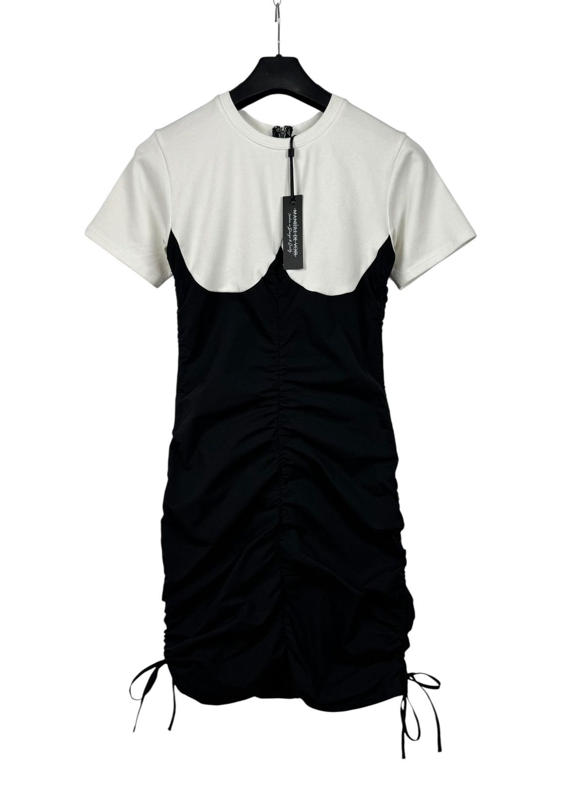 Maniere De Vior Maniere De Voir Ruched T-Shirt Dress Cotton size UK10 Size M / US 6-8 / IT 42-44 - 12 Thumbnail