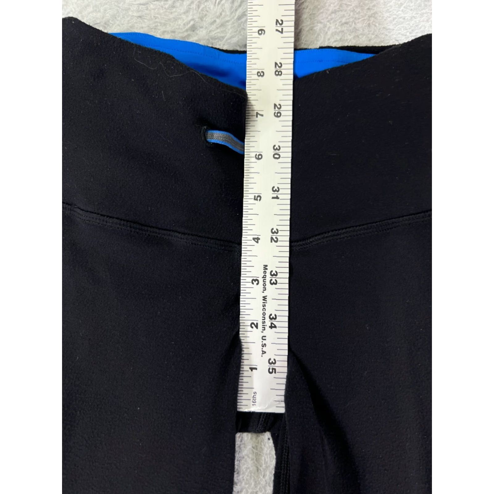 Lululemon Lululemon Pants Womens 2 Blue Run Runder Under Pant Gym READ Size 26" / US 2 / IT 38 - 7 Thumbnail