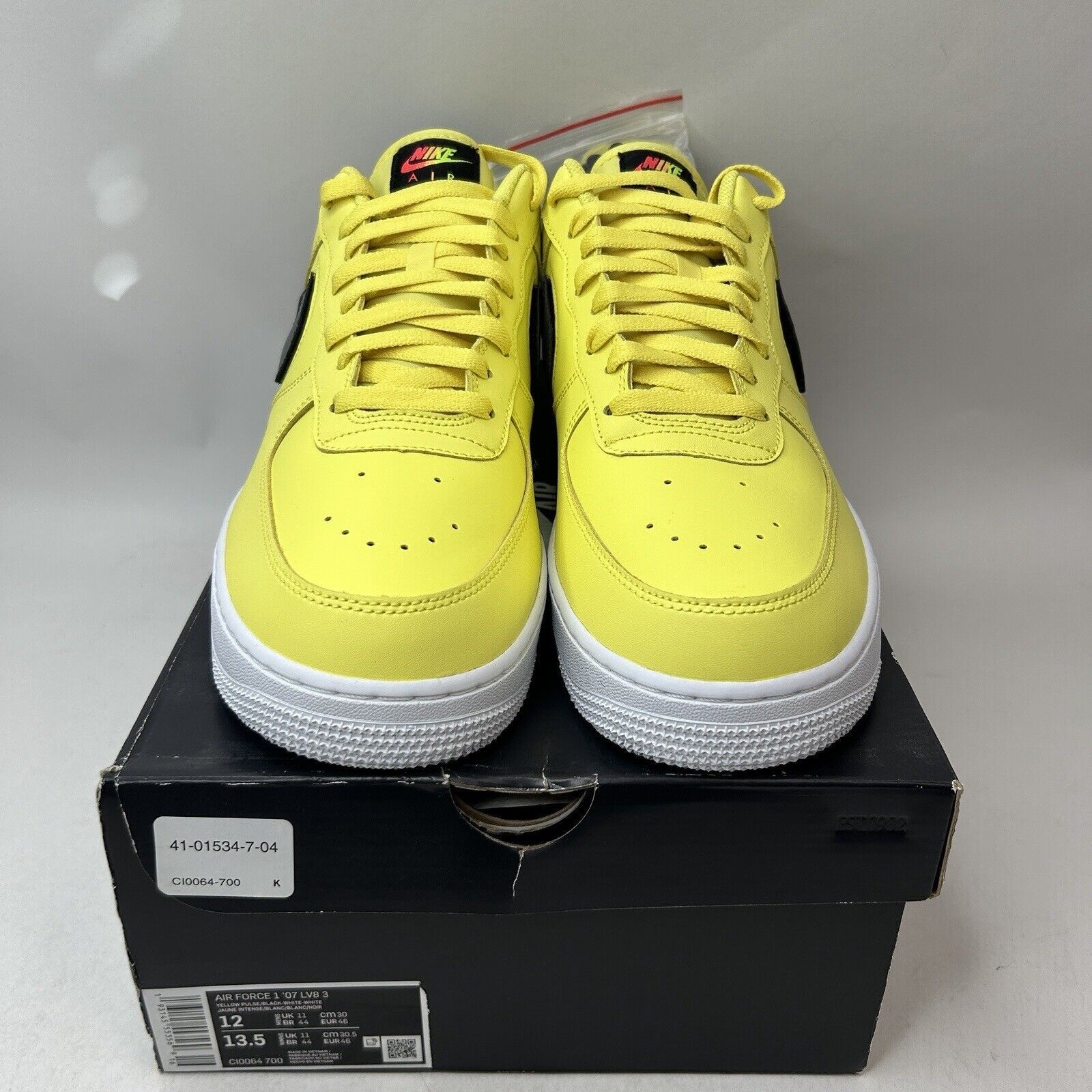Nike Air Force Low 07 LV8 “Yellow Pulse” 2024