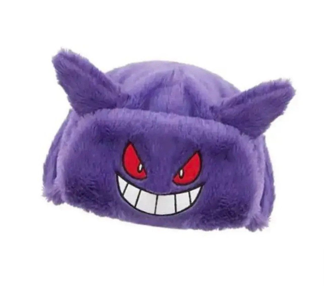 Japanese Brand × Vintage Y2K Cartoon Anime Purple Hat Ushanka Hat Cute Winter Hat Size ONE SIZE - 4 Thumbnail