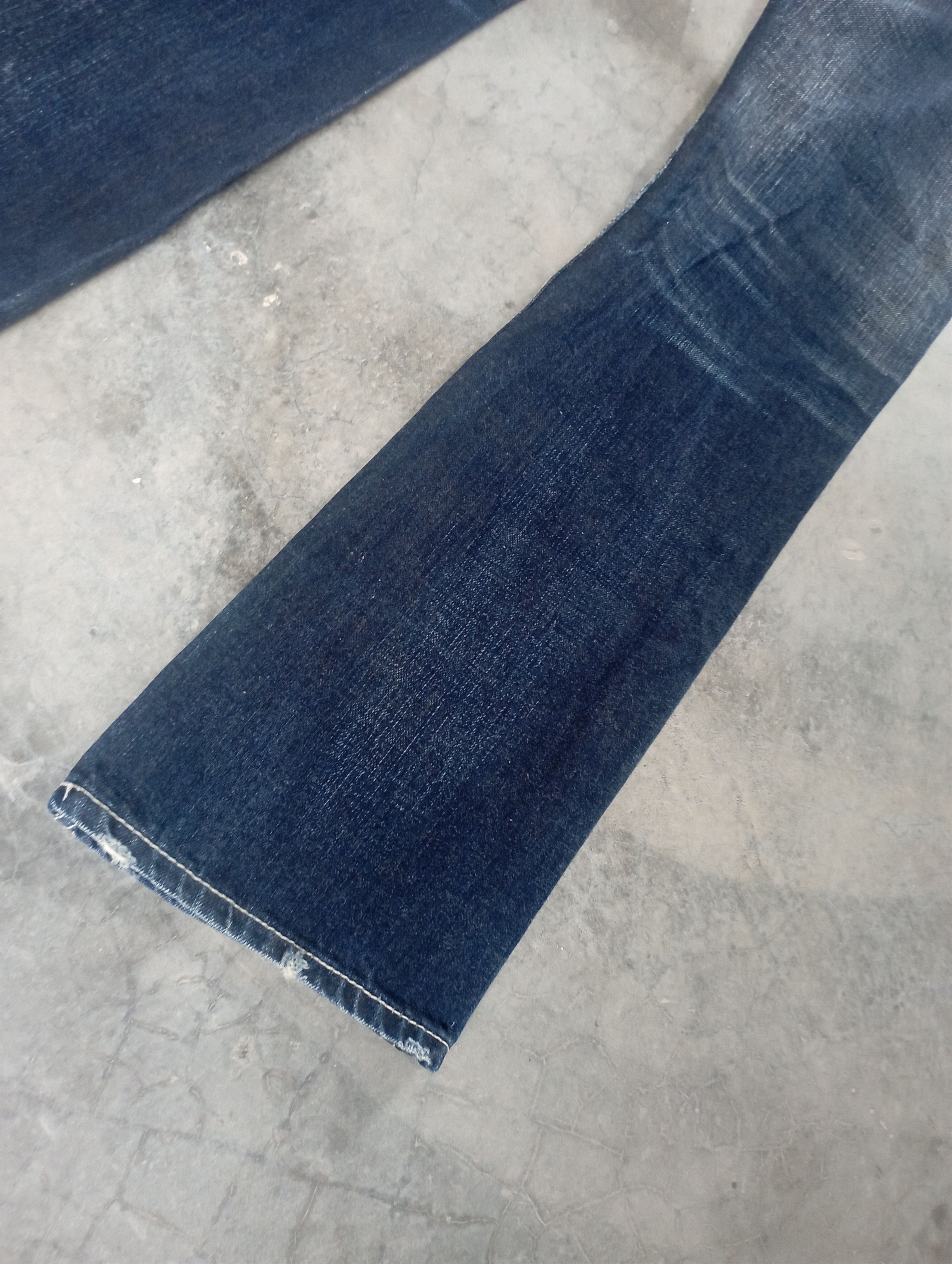 Tornado Mart Avantgarde Jeans + Leather Japanese Army Of Mo! Jeans Size US 30 / EU 46 - 13 Thumbnail