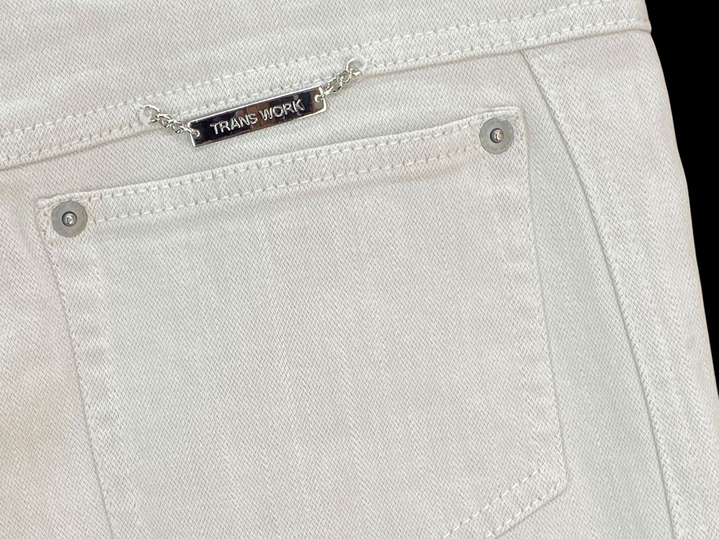 Japanese Brand Trans Work Jeans Flare Pants Size US 27 - 8 Thumbnail