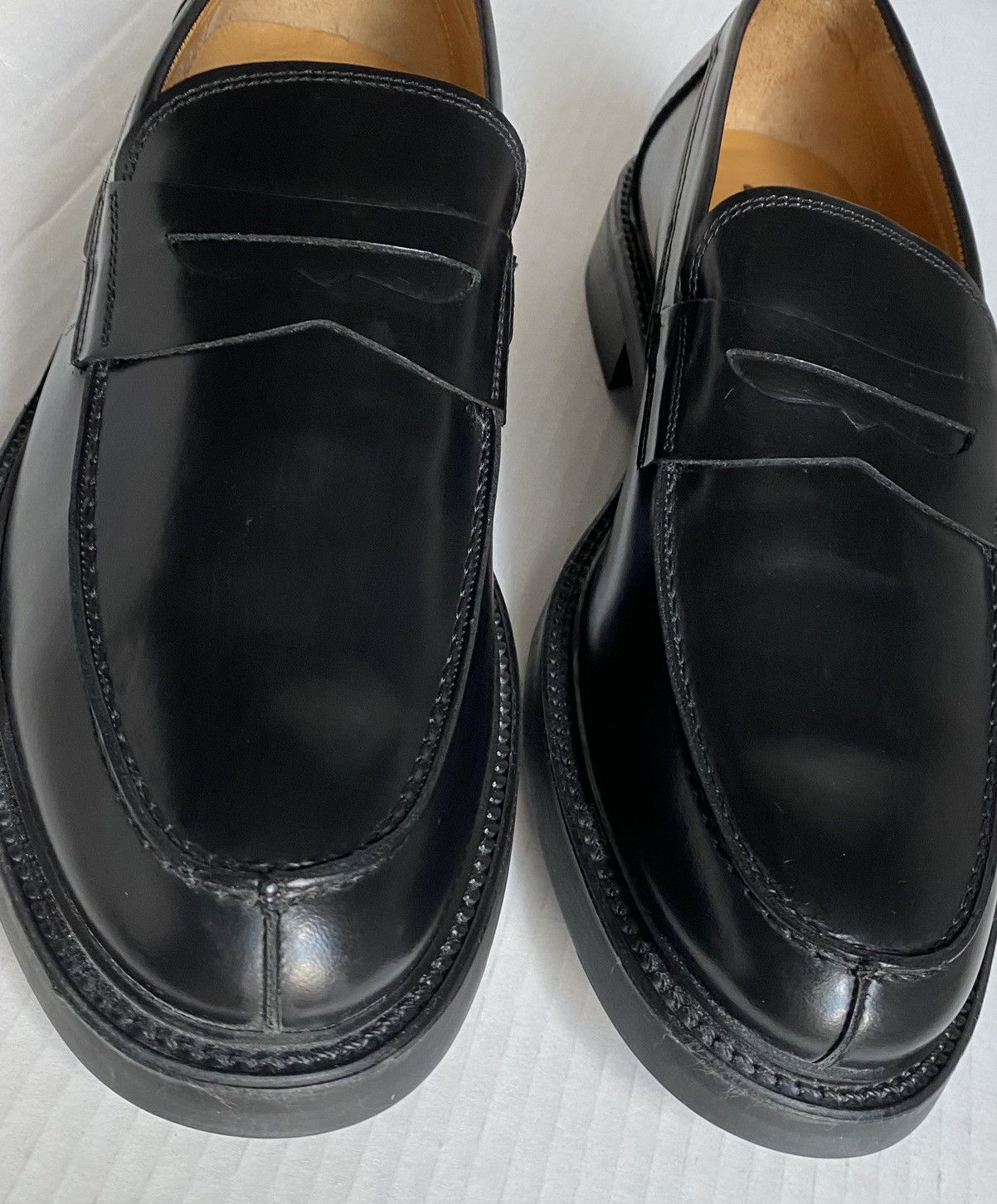 Testoni a.testini 🇮🇹 black abrasivato calf diamante sole loafer NEW Size US 11 / EU 44 - 8 Thumbnail
