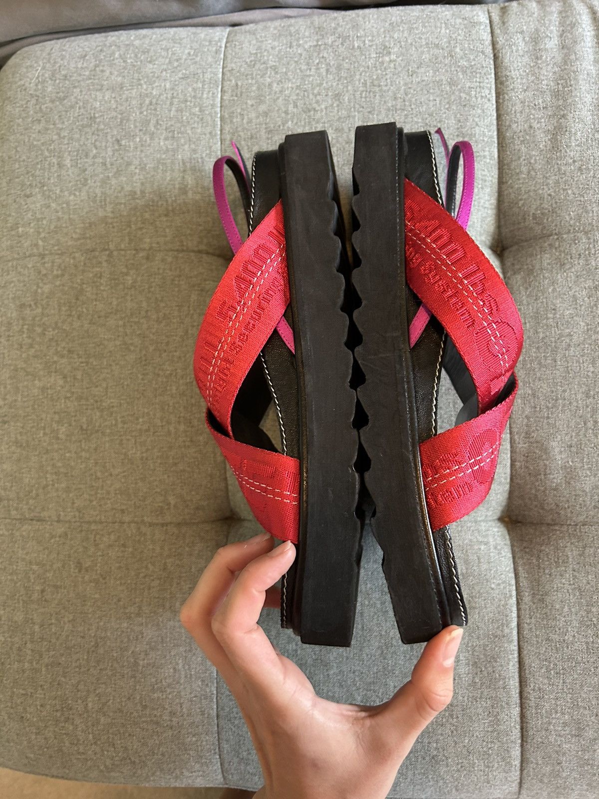Off-White Off-White c/o Virgil Abloh INDUSTRIAL BAIL SANDALS Size US 7 / IT 37 - 3 Thumbnail
