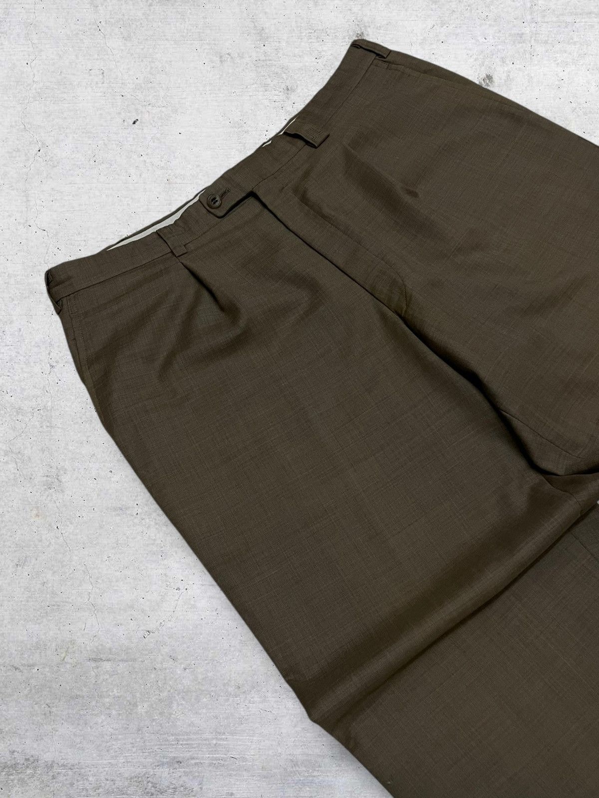 Lanvin VINTAGE LANVIN DESIGNER 1990S MINIMALIST CASUAL PANT Size US 33 - 8 Thumbnail