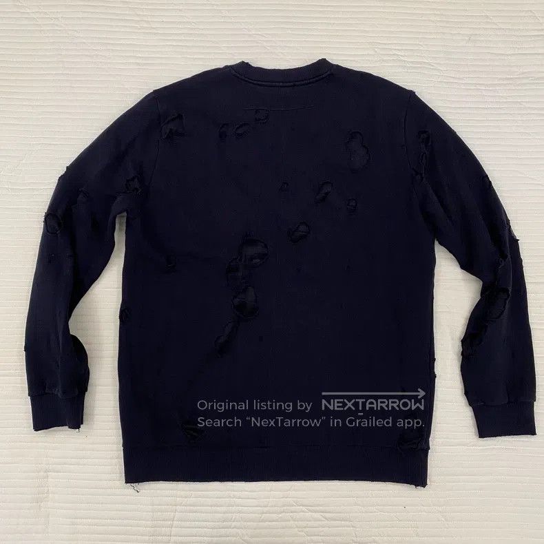 Givenchy Givenchy Distressed Hoodie M Size Size US M / EU 48-50 / 2 - 5 Thumbnail