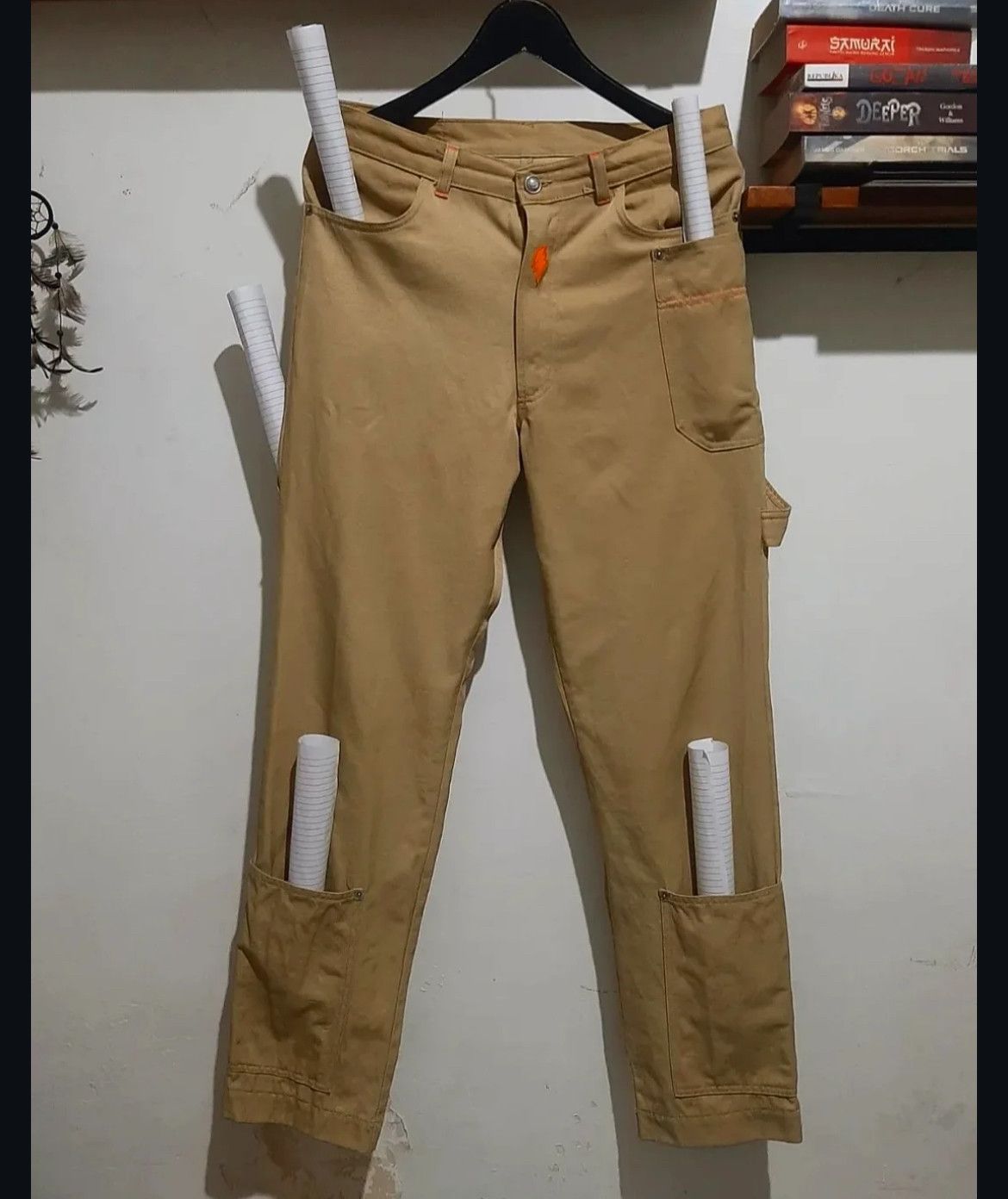 Walter Van Beirendonck 1990s Walter Van Beirendonck Multipocket Carpenter Pants Size US 31 - 2 Thumbnail