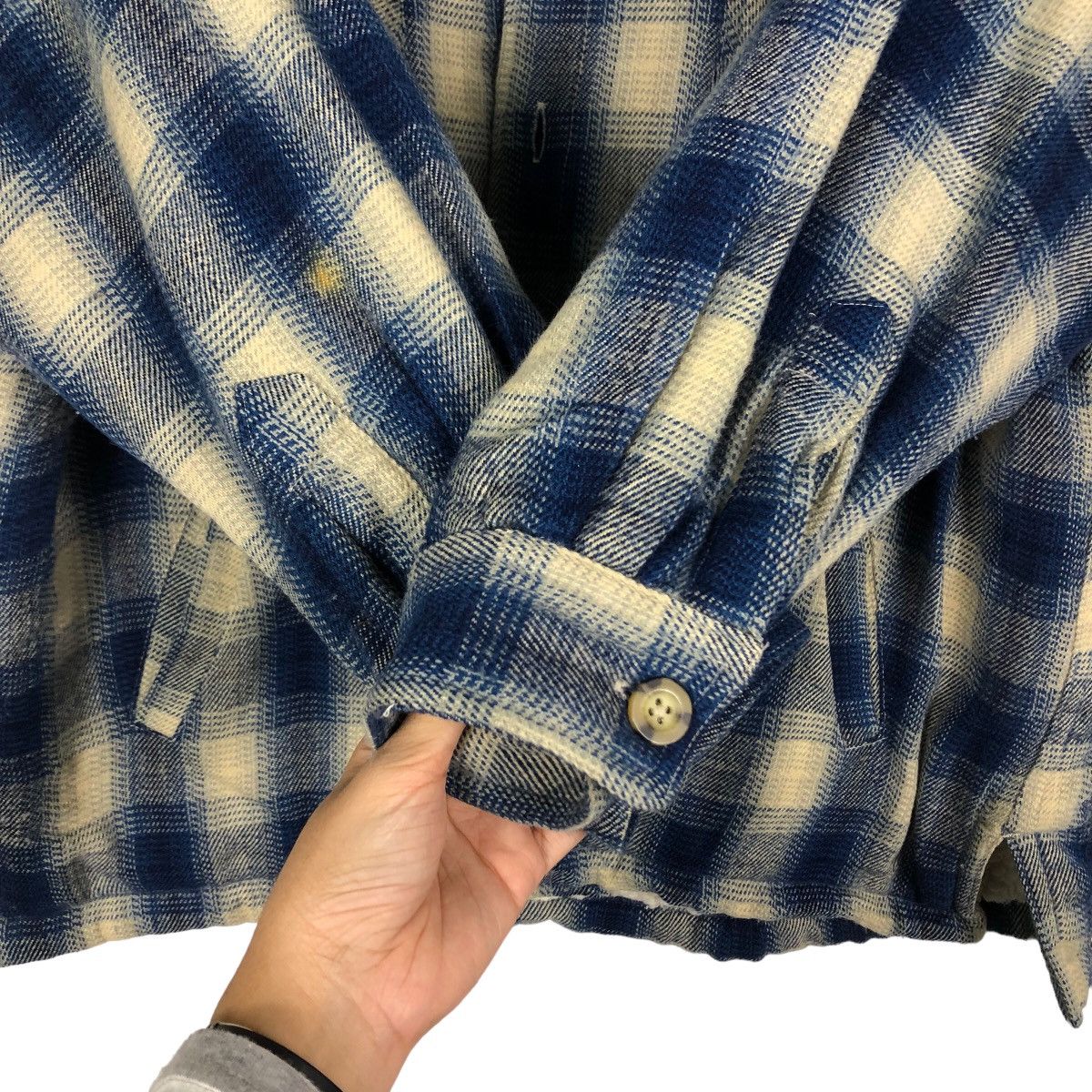 BEAUTY&YOUTH 🔥90’s Vintage Flannel Jacket Tartan Design Uniqlo Japan Size US M / EU 48-50 / 2 - 12 Thumbnail