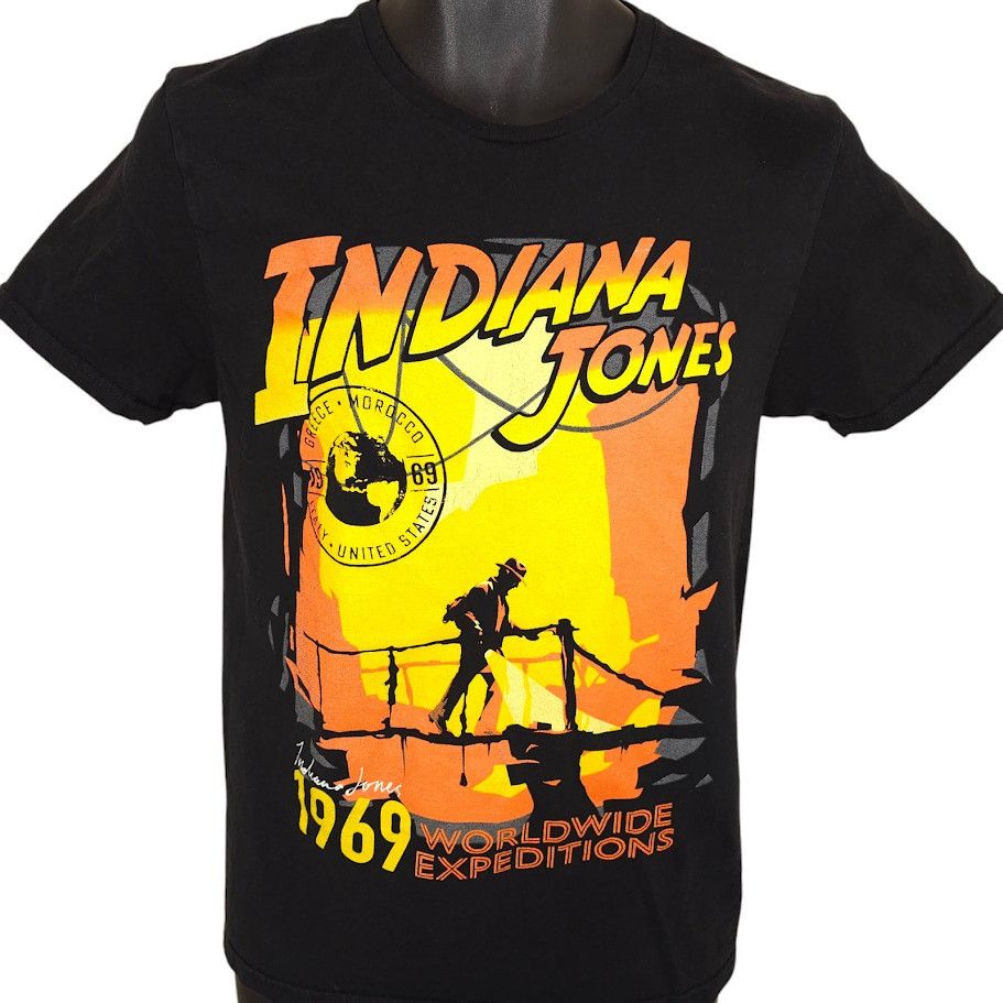Other Indiana Jones T Shirt Mens Size Small Black 1969 Worldwide Size US S / EU 44-46 / 1 - 1 Thumbnail