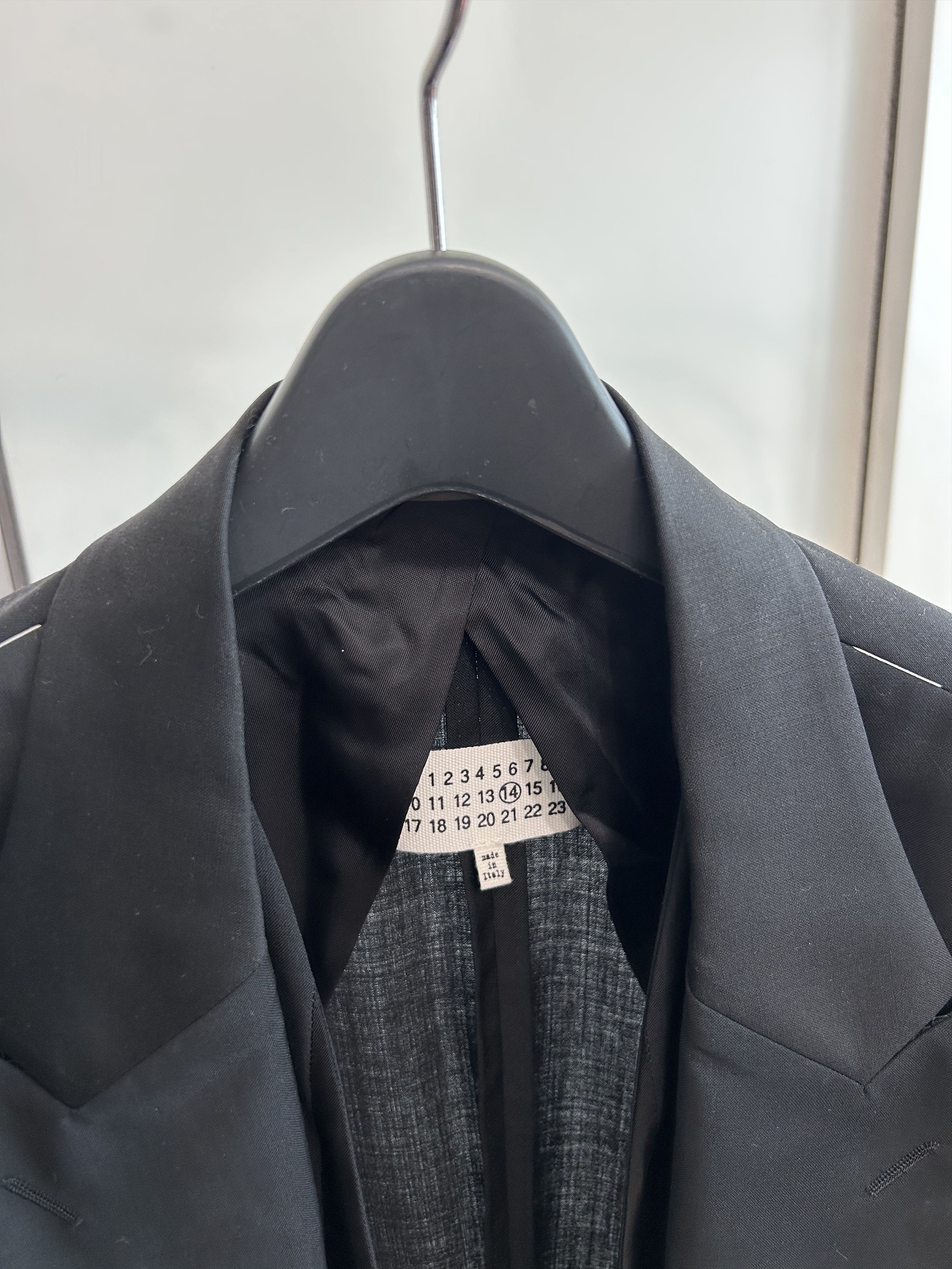 Maison Margiela MARGIELA Layered Blazer Jacket Size 50L - 3 Thumbnail