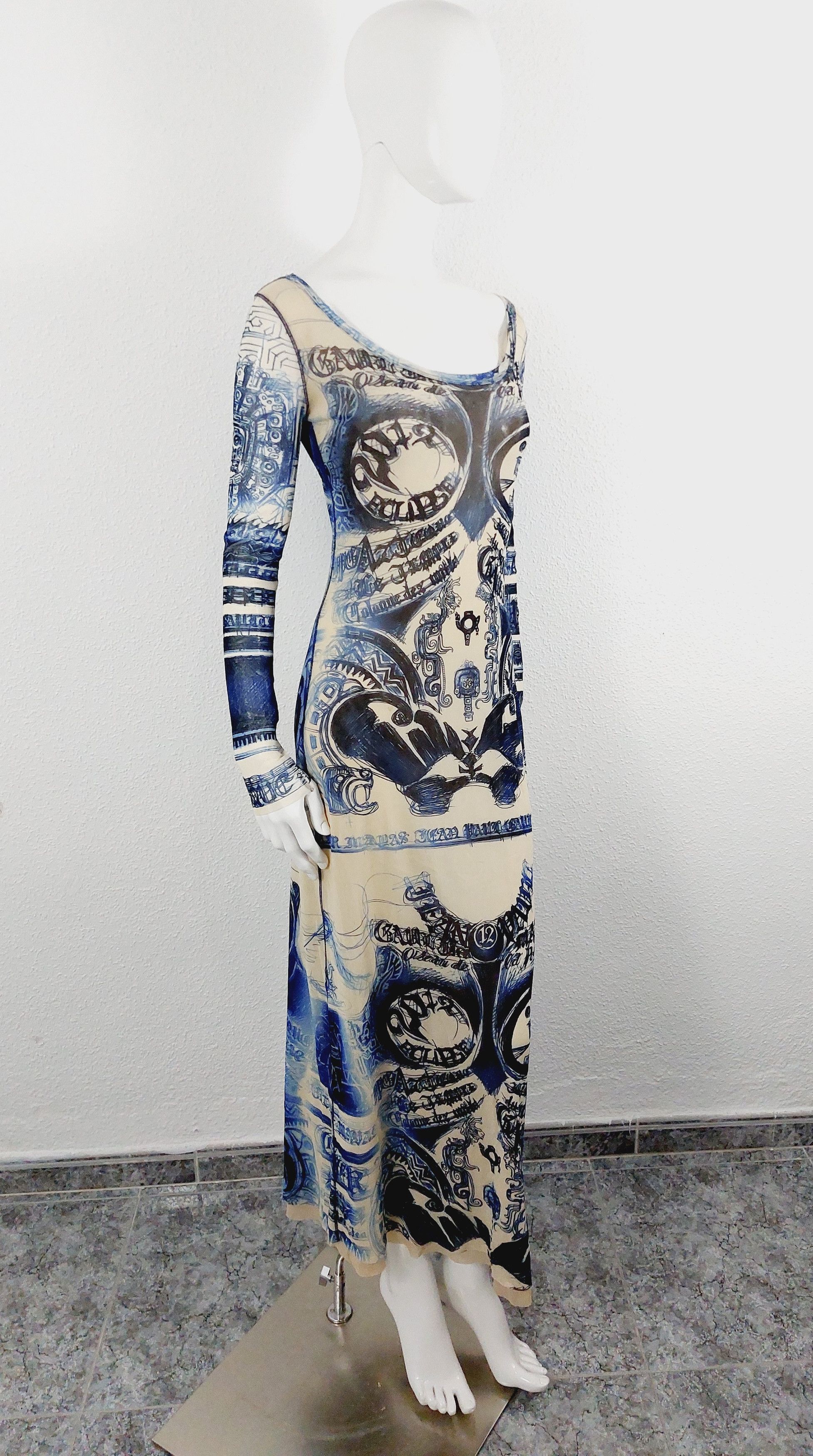 Jean Paul Gaultier Jean Paul Gaultier Maori 2012 Maya Eclipse Satan Dress Size M / US 6-8 / IT 42-44 - 13 Thumbnail