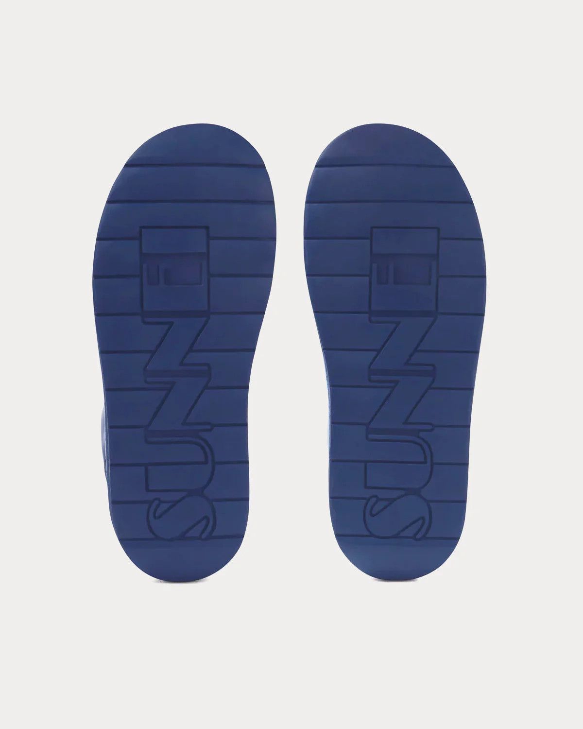 Sunnei o1mle0925 Unisex Dreamy Leather Shoes in Blue Size US 5.5 / EU 38 - 4 Thumbnail