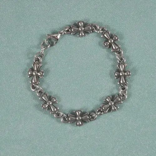 Jewelry Gothic punk cross chain bracelet Size ONE SIZE - 1 Thumbnail