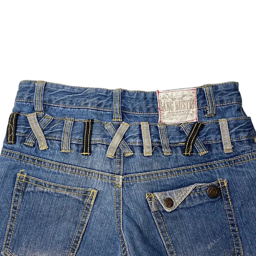 Hysteric Glamour 2000's Gang Buster Double Waist Washed Belt Loops Size US 28 / EU 44 - 8 Thumbnail