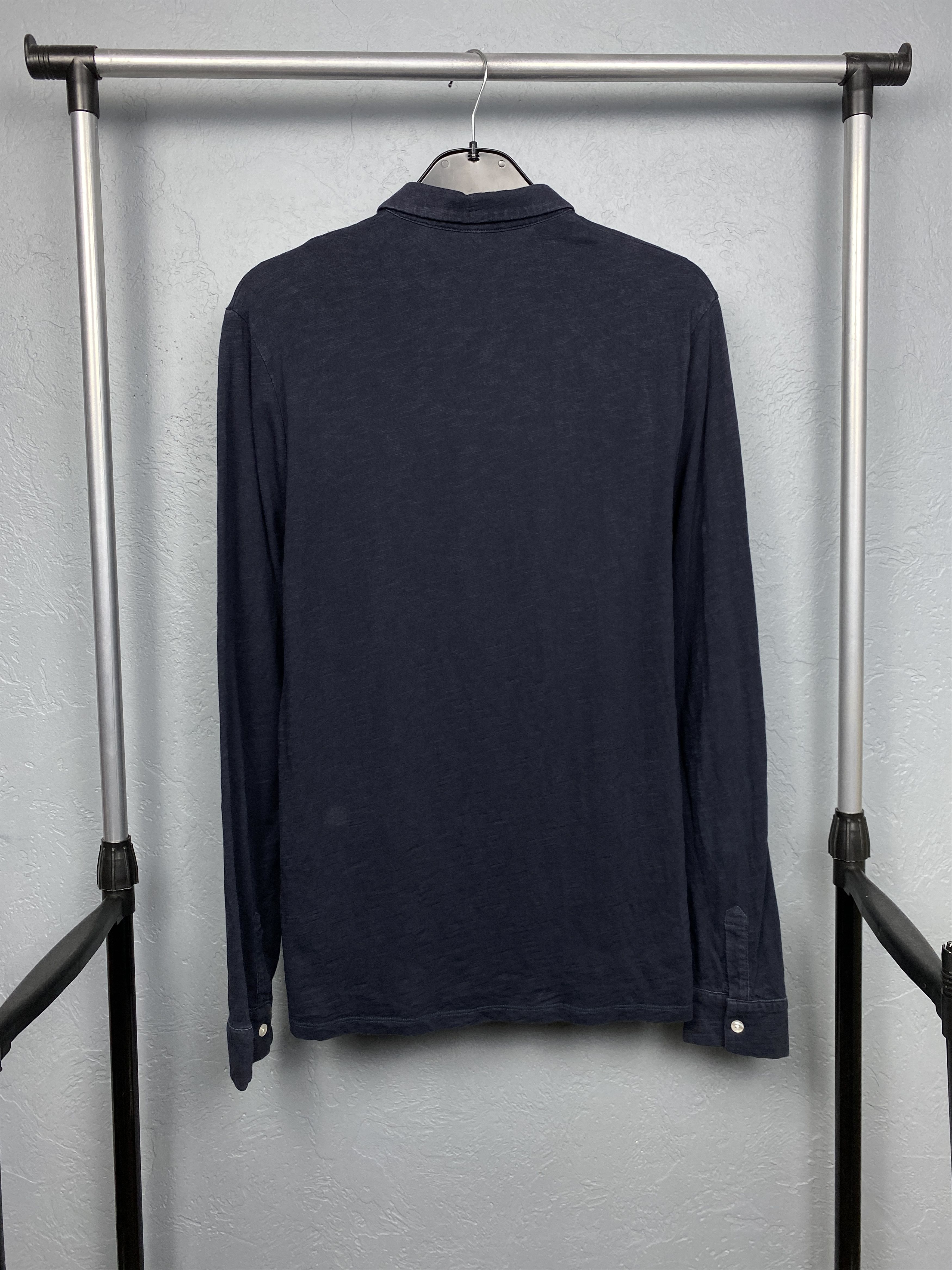 Reiss Reiss Vintage Mens Long Sleeve Polo Shirt Size US M / EU 48-50 / 2 - 6 Thumbnail