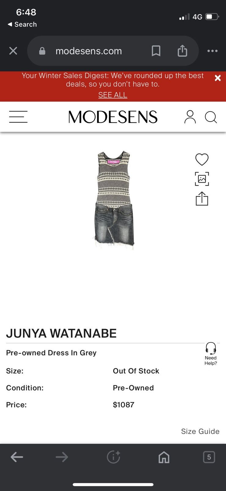 Junya Watanabe Junya Watanabe FW03 vest/skirt hybrid dress Size M / US 6-8 / IT 42-44 - 14 Thumbnail