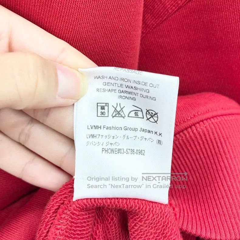 Givenchy Givenchy Red Hooded Letter Logo Printed Hoodie Size US XL / EU 56 / 4 - 8 Thumbnail