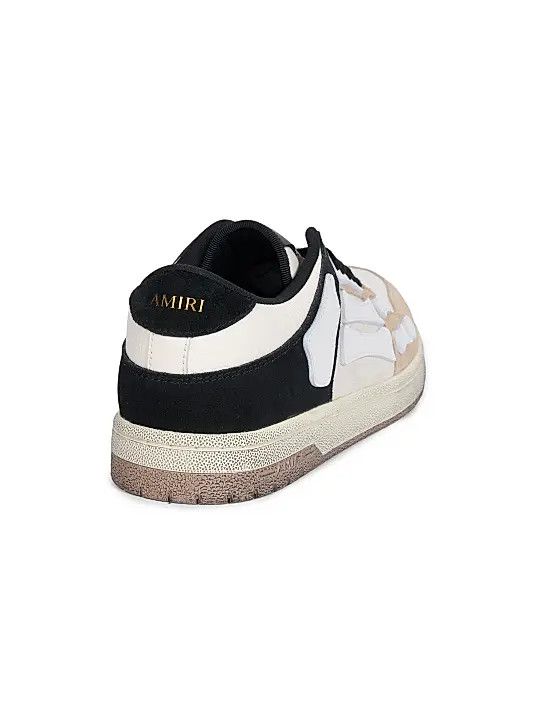 Amiri os11x1225 Distressed Skel Top Low Sneakers in Multicolor Size US 14 / EU 47 - 3 Thumbnail