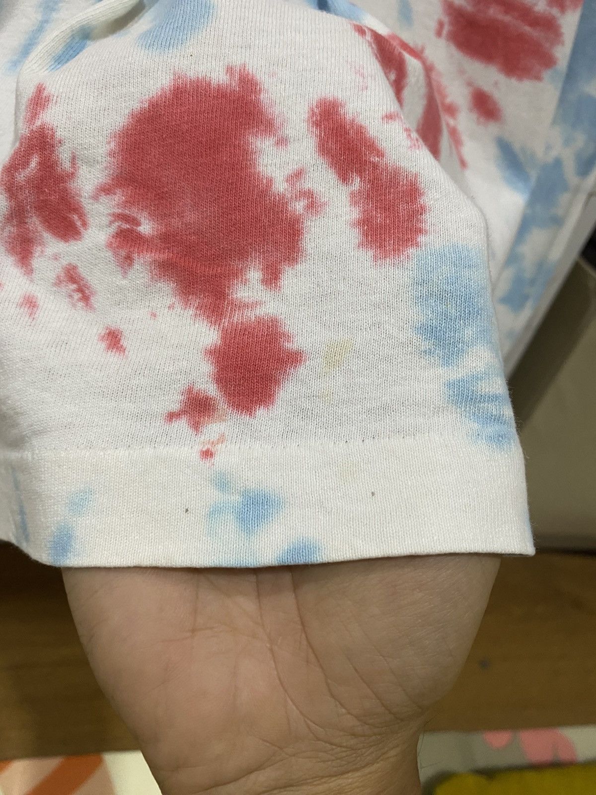 Band Tees Vtg vintage 1989 Grateful Dead Uncle Sam Tie-dye Tshirt Size US L / EU 52-54 / 3 - 6 Thumbnail